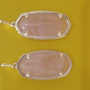 SOLD Kendra Scott Elle earrings in Rose
